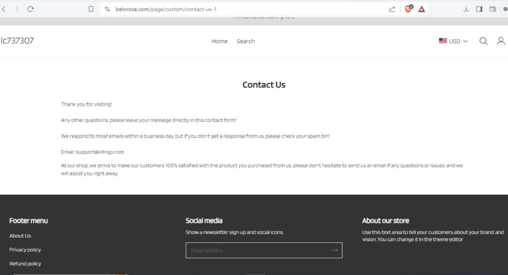Beemofy complaints. Beemofy review. Belorose - contact details.