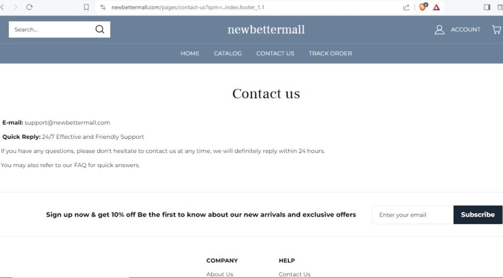 Newbettermall complaints. Newbettermall review. Newbettermall - contact details.