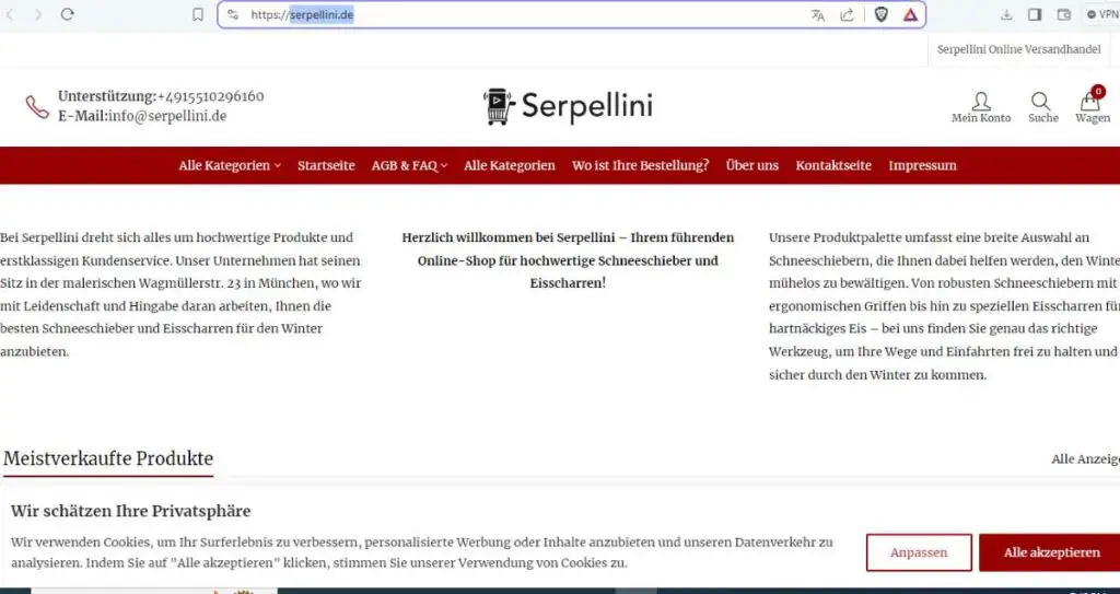 This Serpellini Review reveals Serpellini Is Fraudulent Or Trustworthy Site.
