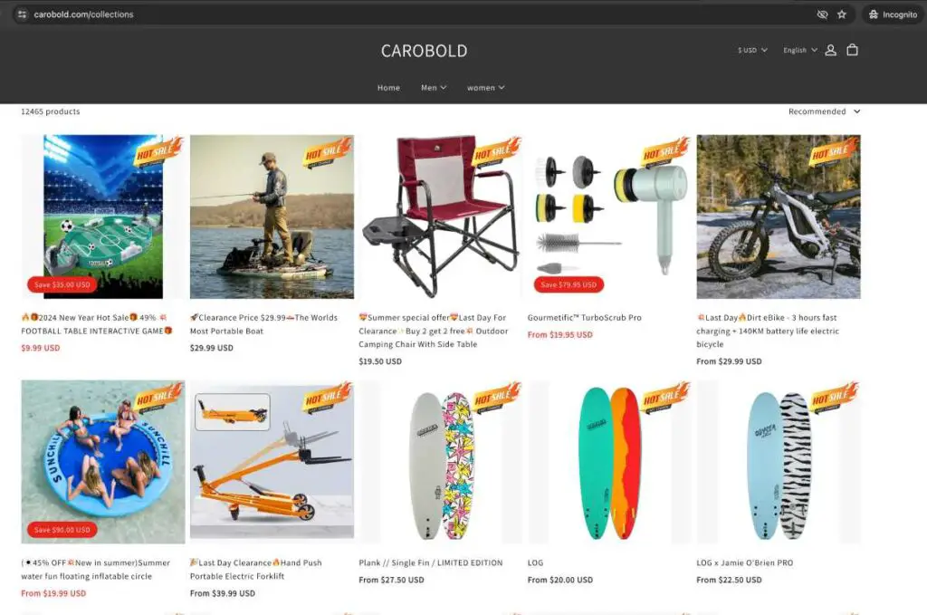 Carobold - discount offers.