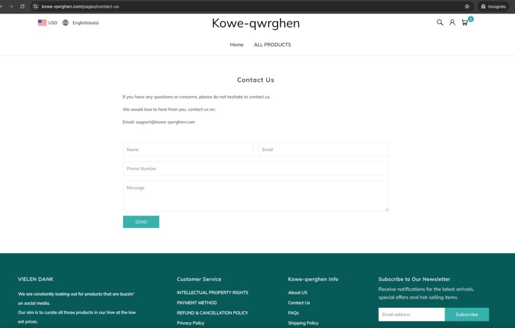 Kowe-Qwrghen complaints. Kowe-Qwrghen review. Kowe-Qwrghen - contact details.