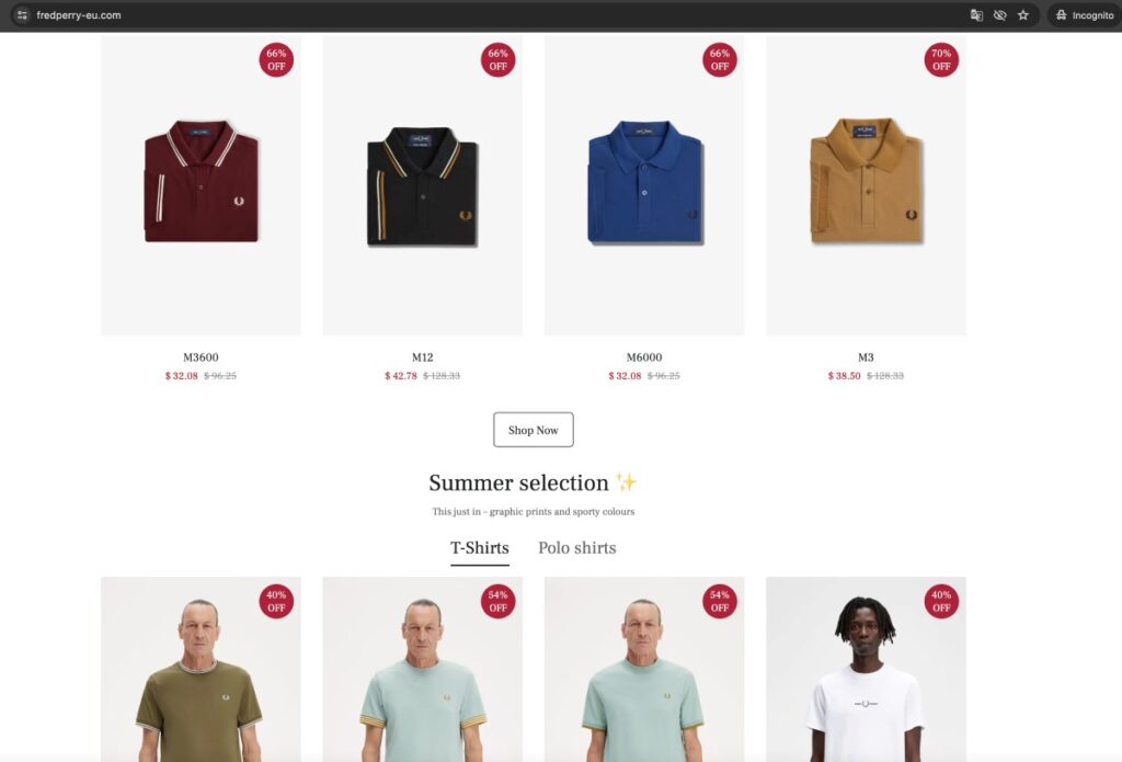 This Fredperry-Eu Review reveals Fredperry-Eu Is Fraudulent Or Trustworthy Site.