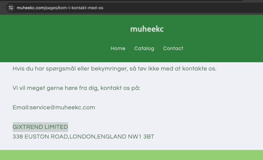 Muheekc complaints. Muheekc review. Muheekc - parent company details.