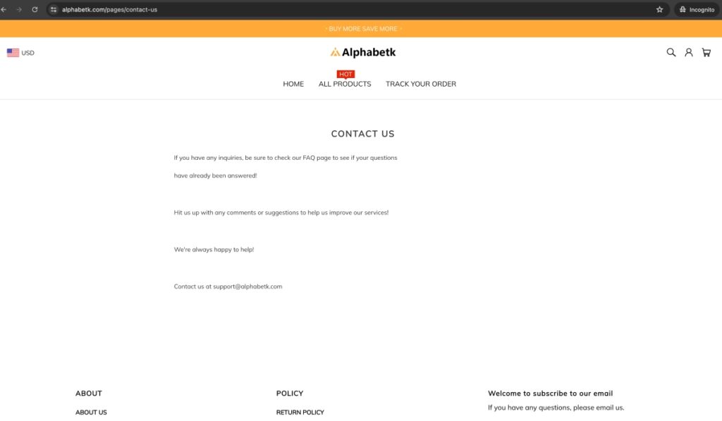 Alphabetk complaints. Alphabetk review. Alphabetk - Contact Details.