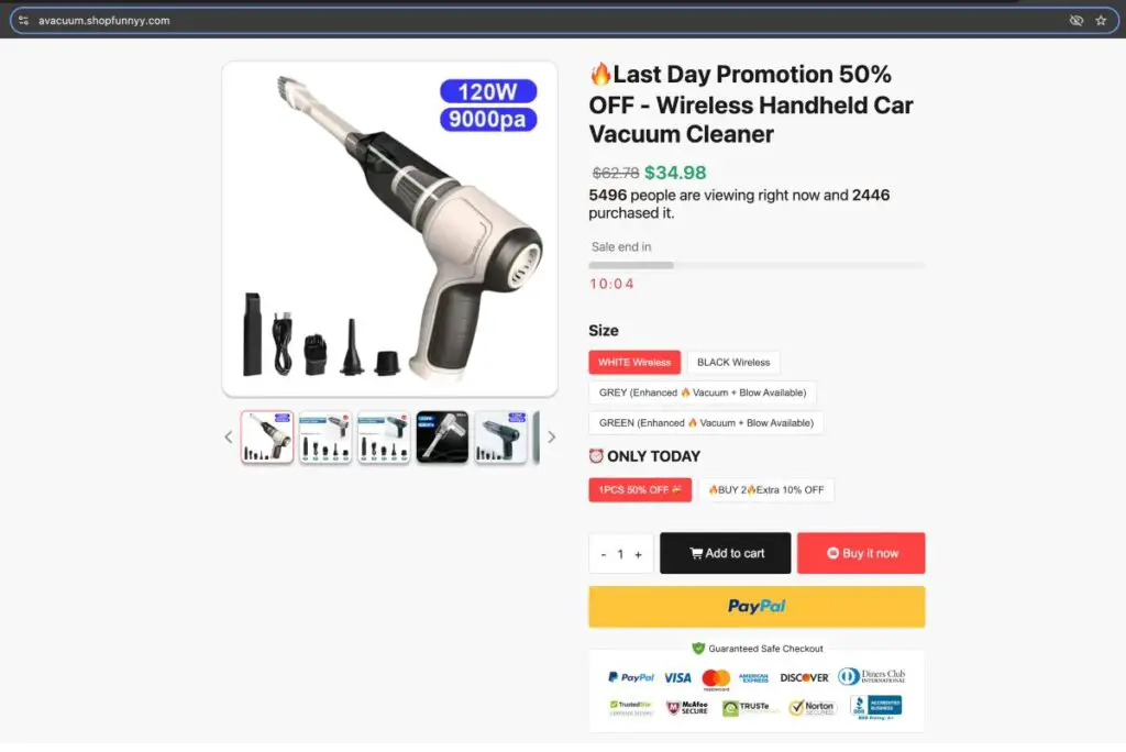 This Avacuum.Shopfunnyy 
Review reveals Avacuum.Shopfunnyy 
Is Fraudulent Or Trustworthy Site.