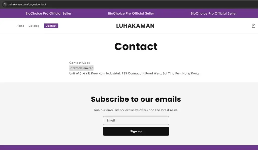 Luhakamen complaints. Luhakamen review. Luhakamen - parent company details.