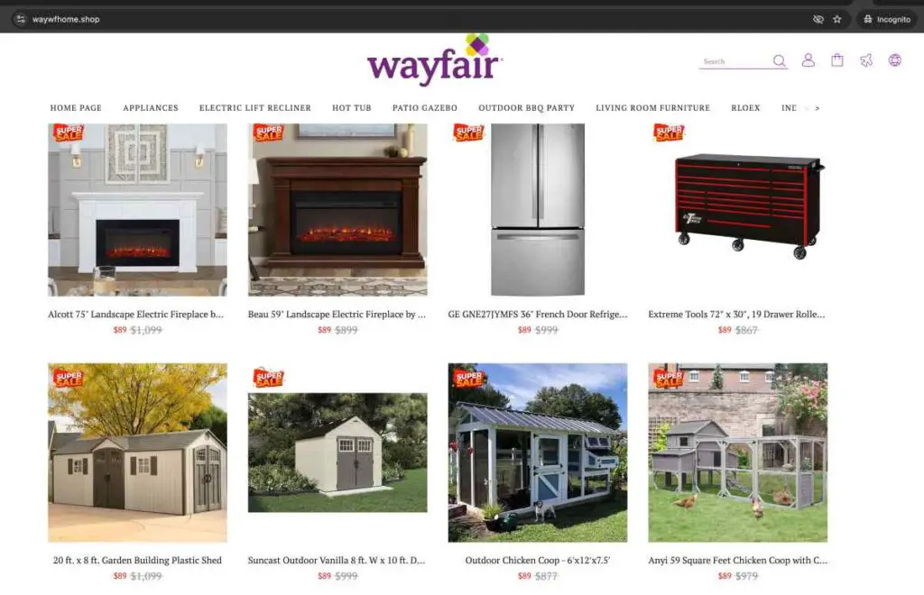 This Waywfhome Shop Review reveals Waywfhome Shop Is Fraudulent Or Trustworthy Site.