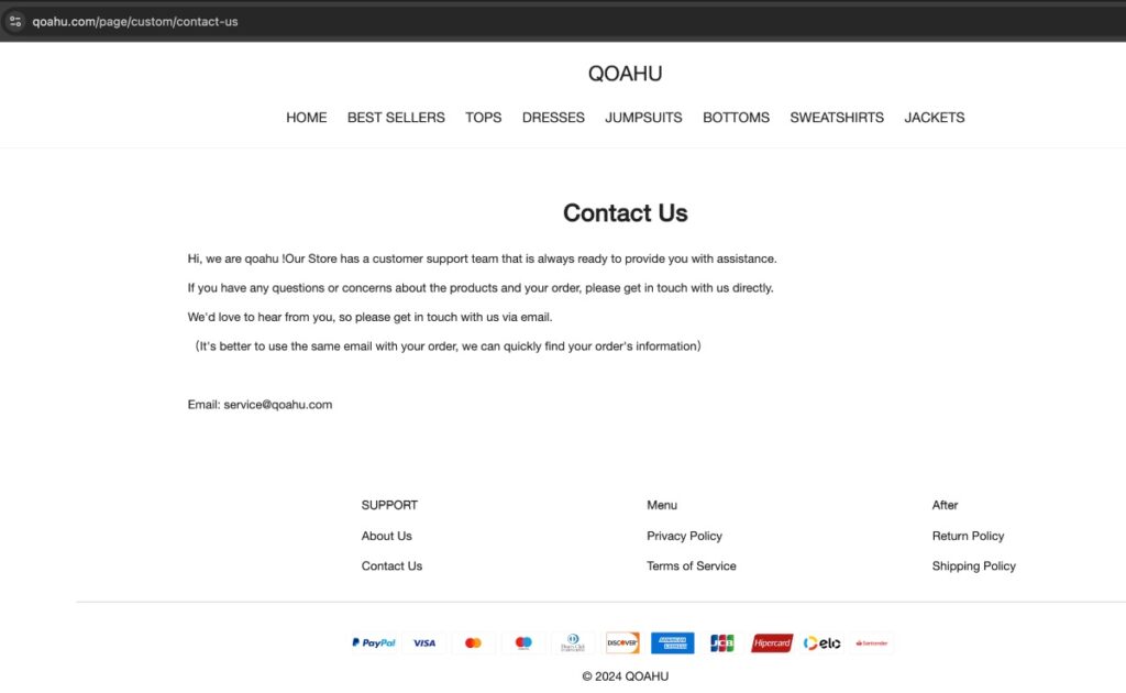 Qoahu complaints. Qoahu review. Qoahu - contact details.